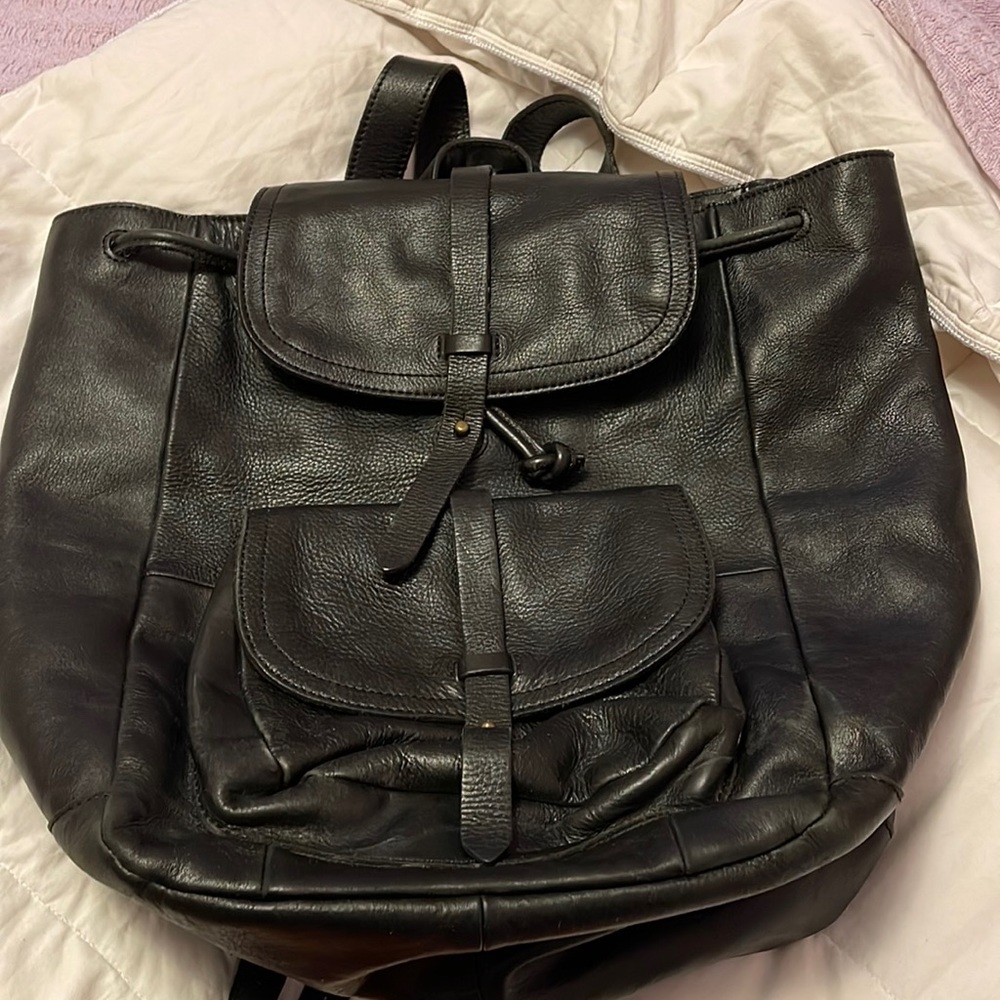 Madewell Leather Backpack